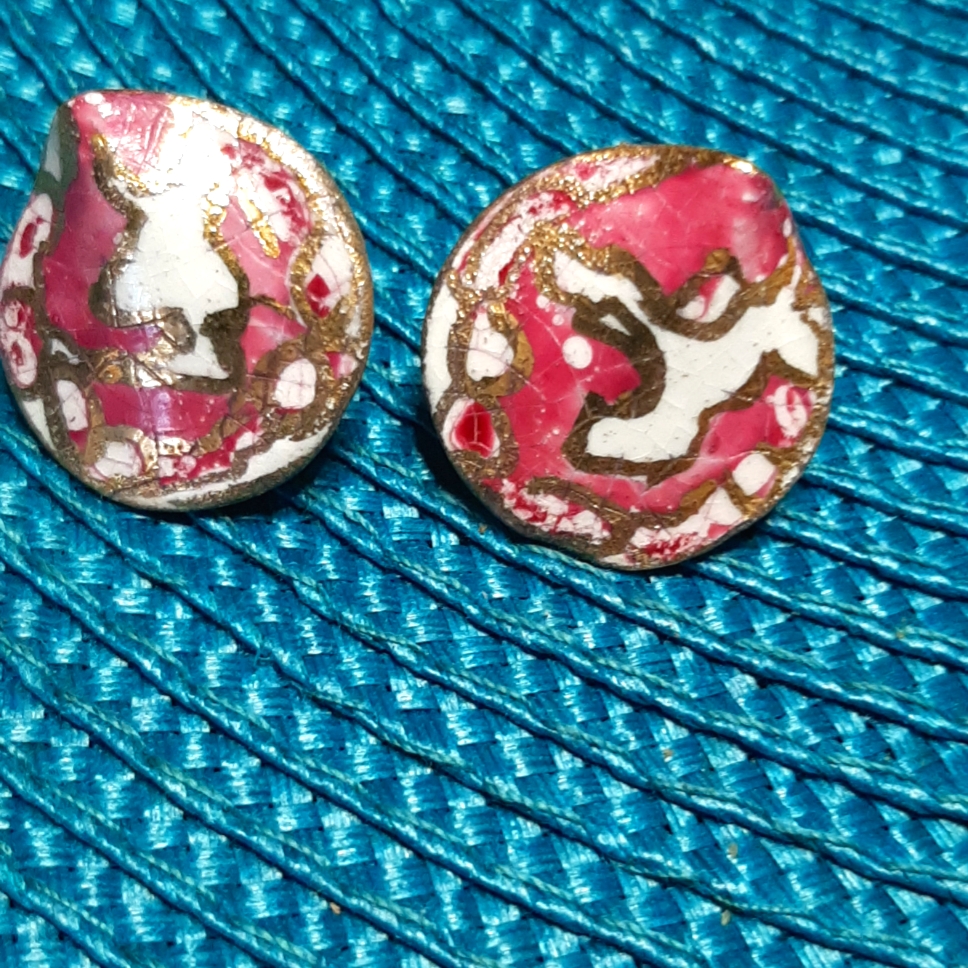 Hand Crafted Button Posts